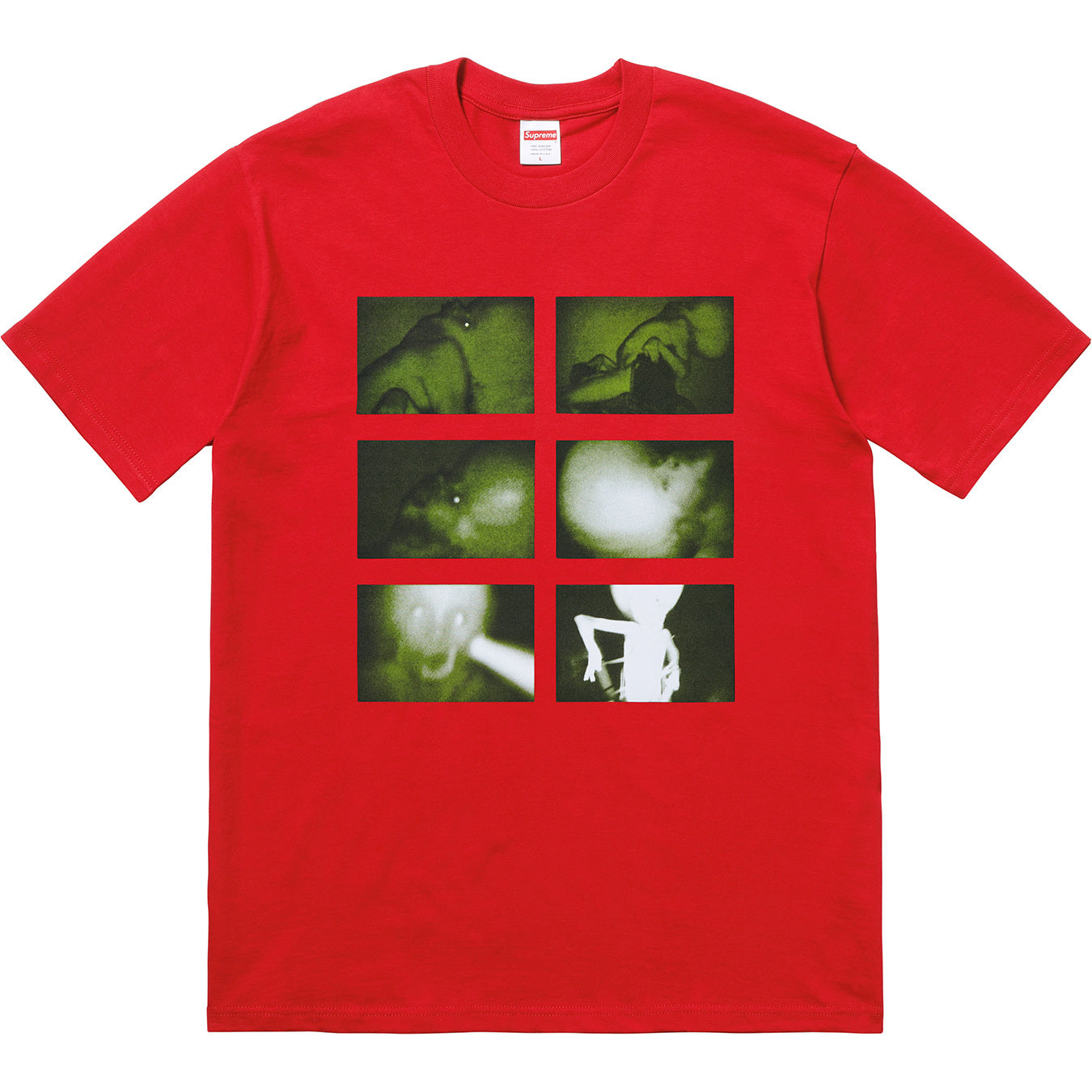 SUPREME CHRIS CUNNINGHAM RUBBER JOHNNY TEE RED – Soleciety