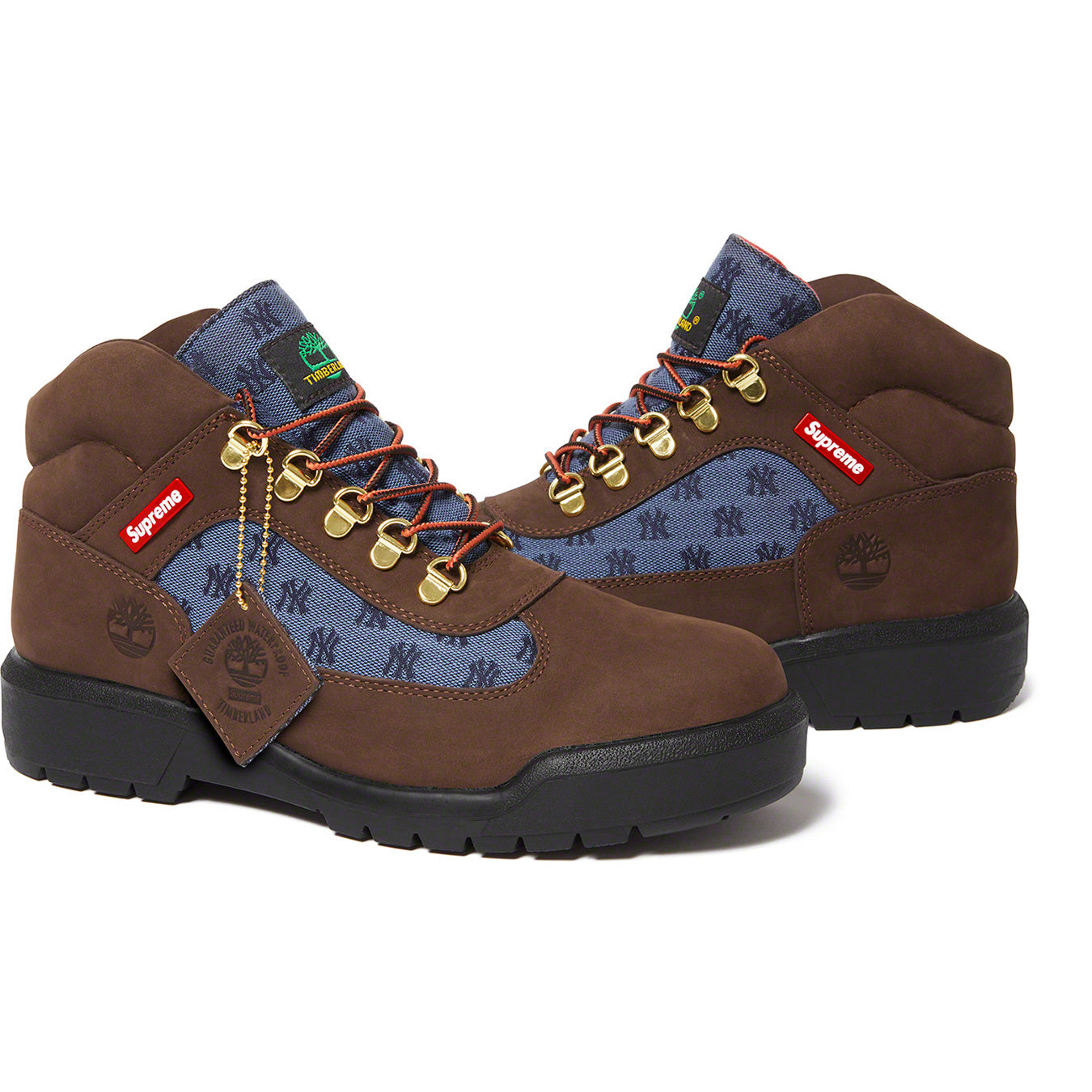 TIMBERLAND FIELD BOOT X SUPREME X NEW YORK YANKEES 'BROWN' – Soleciety