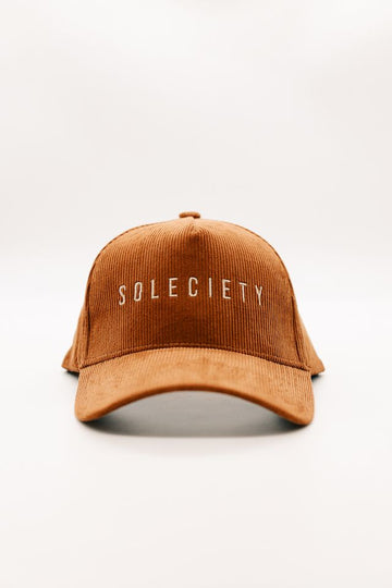 SOLECIETY CORDUROY CAP OCHRE