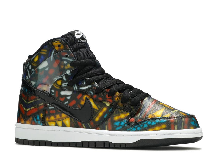 NIKE SB DUNK HIGH X CONCEPTS 'STAINED GLASS' SPECIAL BOX