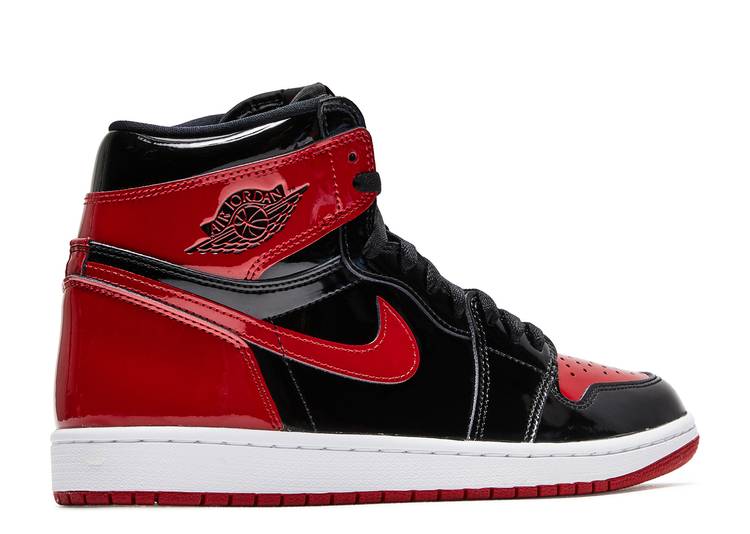 AIR JORDAN 1 RETRO HIGH OG 'PATENT BRED' GS