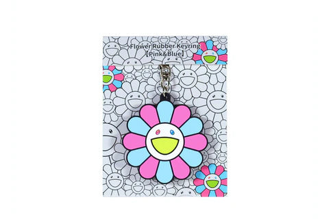  Takashi Murakami Kaikiki Rubber Keychain Key Chain Key Ring  Flower Flower : Hobbies