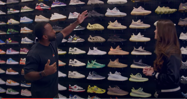Sneaker Shopping with Tampa Bay Buccaneers Giovani Bernard
