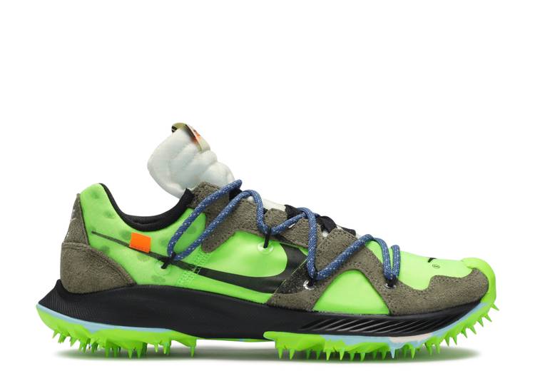 NIKE AIR ZOOM TERRA KIGER 5 X OFF-WHITE 'ATHLETE IN PROGRESS - ELECTRIC GREEN' WMNS