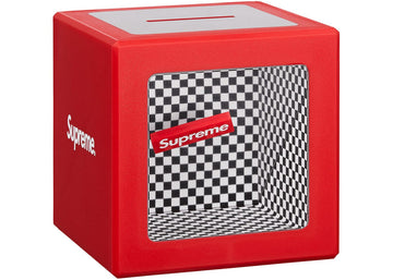 SUPREME ILLUSION COIN BANK RED