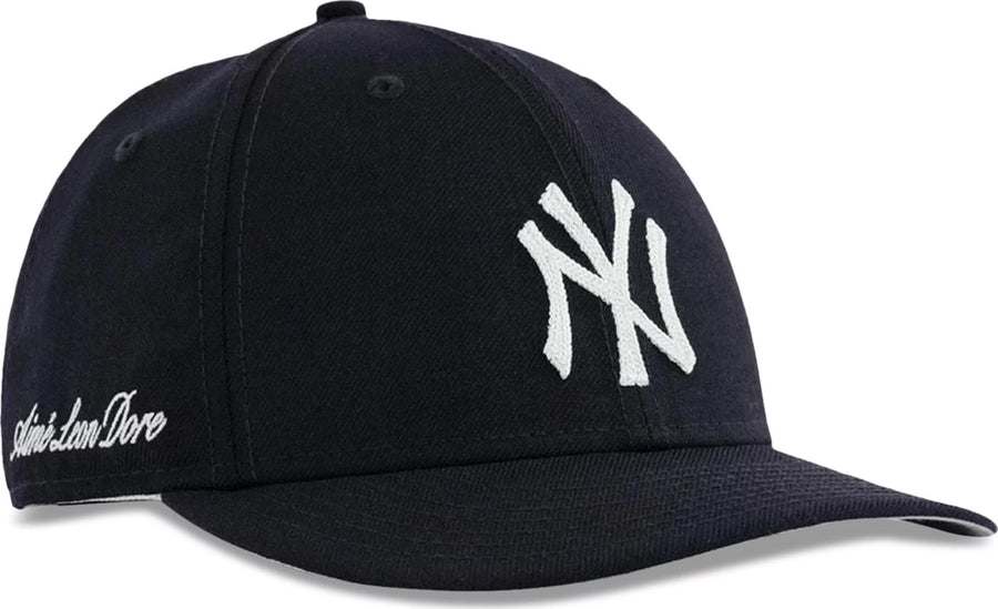 AIME LEON DORE X NEW ERA CHAIN STITCH YANKEES HAT 'NAVY'