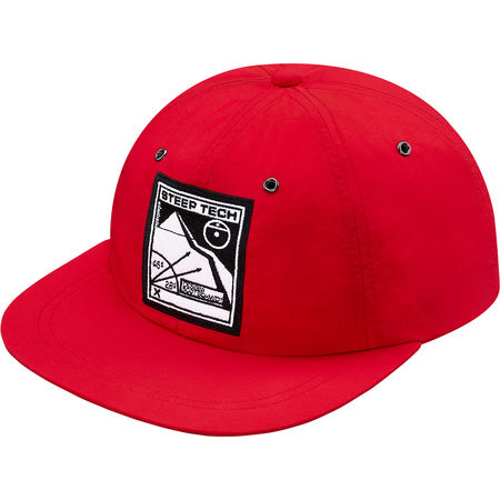 SUPREME NORTH FACE STEEP TECH 6 PANEL RED