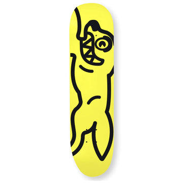 ICECREAM WORK SKATEBOARD DECK NEON YELLOW