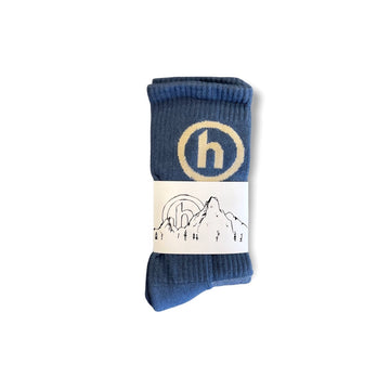 HIDDEN NEW YORK CREW SOCKS NAVY/CREAM