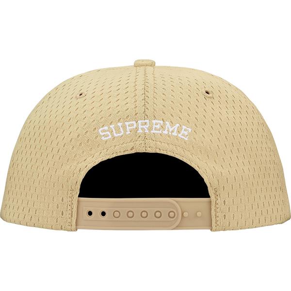 SUPREME ZIG ZAG 6 PANEL HAT TAN